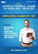 Apostila Teórica de Redação para O Exame do Enem 2025 - Em Formato Pdf