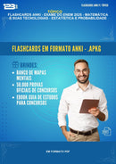 Flashcards Anki de Matemática E Suas Tecnologias - Estatística E Probabilidade para O Exame do Enem 2025 - Em Formato Pdf - 1.000 Flashcards