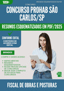 Resumos Esquematizados para Concurso Fiscal De Obras E Posturas Prohab da Prefeitura Sao Carlos Sp 2025 - Conteúdo de Acordo com Edital