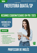 Resumos Esquematizados para Concurso Professor De Ingles da Prefeitura Quata Sp 2025 - Conteúdo de Acordo com Edital