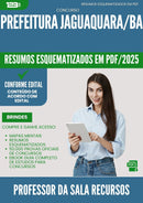 Resumos Esquematizados para Concurso Professor Da Sala Recursos Multifuncionais da Prefeitura Jaguaquara Ba 2025 - Conteúdo de Acordo com Edital