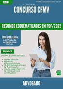Resumos Esquematizados para Concurso Advogado Cfmv 2025 - Conteúdo de Acordo com Edital