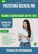 Resumos Esquematizados para Concurso Tecnico Em Enfermagem da Prefeitura Recreio Mg 2025 - Conteúdo de Acordo com Edital