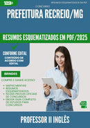 Resumos Esquematizados para Concurso Professor Ii Ingles da Prefeitura Recreio Mg 2025 - Conteúdo de Acordo com Edital