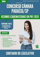 Resumos Esquematizados para Concurso Contador Do Legislativo Camara da Prefeitura Paraiso Sp 2025 - Conteúdo de Acordo com Edital
