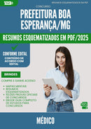 Resumos Esquematizados para Concurso Apostila Medico da Prefeitura Boa Esperanca Mg 2025 - Conteúdo de Acordo com Edital