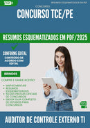 Resumos Esquematizados para Concurso Apostila Auditor De Controle Externo Ti Tce Pe 2025 - Conteúdo de Acordo com Edital