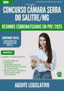 Resumos Esquematizados para Concurso Apostila Agente Legislativo Camara Serra Do da Prefeitura Salitre Mg 2025 - Conteúdo de Acordo com Edital