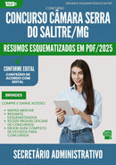 Resumos Esquematizados para Concurso Apostila Secretario Administrativo Camara Serra Do da Prefeitura Salitre Mg 2025 - Conteúdo de Acordo com Edital