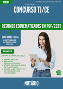 Resumos Esquematizados para Concurso Apostila Notario Tj Ce 2025 - Conteúdo de Acordo com Edital