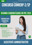 Resumos Esquematizados para Concurso Apostila Assistente Administrativo Conrerp 2 Sp 2025 - Conteúdo de Acordo com Edital