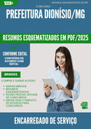 Resumos Esquematizados para Concurso Encarregado De Servico Administrativo da Prefeitura Dionisio Mg 2025 - Conteúdo de Acordo com Edital