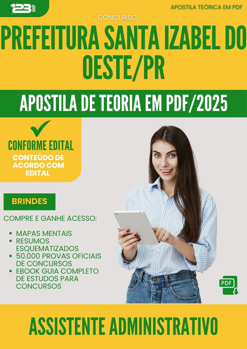 Apostila Teórica para Concurso Secretario Escolar da Prefeitura Mococa Sp 2025 - Conteúdo de Acordo com Edital