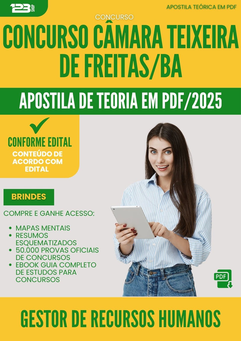 Apostila Teórica para Concurso Nutricionista da Prefeitura Pedra Mole Se 2025 - Conteúdo de Acordo com Edital