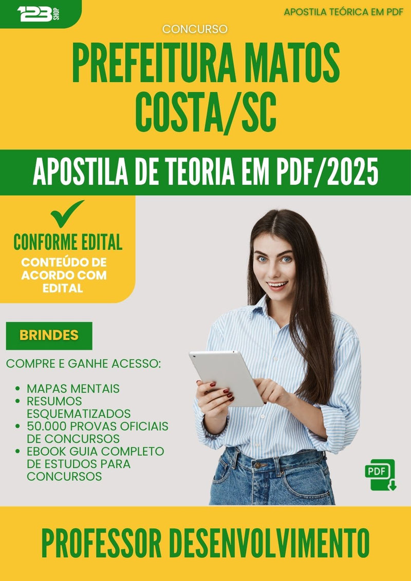 Apostila Teórica para Concurso Tecnico Em Meio Ambiente da Prefeitura Boa Esperanca Mg 2025 - Conteúdo de Acordo com Edital