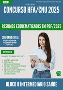 Resumos Esquematizados para Concurso Bloco 8 Intermediario da Prefeitura Saude Hfa Cnu 2025 - Conteúdo de Acordo com Edital