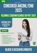 Resumos Esquematizados para Concurso Bloco 6 Desenvolvimento Socioeconomico Ancine Cnu 2025 - Conteúdo de Acordo com Edital