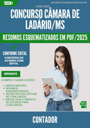 Resumos Esquematizados para Concurso Contador Camara De da Prefeitura Ladario Ms 2025 - Conteúdo de Acordo com Edital