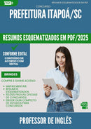 Resumos Esquematizados para Concurso Professor De Ingles da Prefeitura Itapoa Sc 2025 - Conteúdo de Acordo com Edital