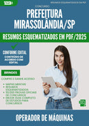 Resumos Esquematizados para Concurso Operador De Maquinas da Prefeitura Mirassolandia Sp 2025 - Conteúdo de Acordo com Edital