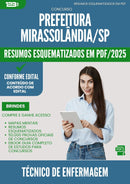 Resumos Esquematizados para Concurso Tecnico De Enfermagem da Prefeitura Mirassolandia Sp 2025 - Conteúdo de Acordo com Edital