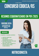 Resumos Esquematizados para Concurso Nutricionista Codeca Rs 2025 - Conteúdo de Acordo com Edital