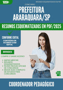 Resumos Esquematizados para Concurso Coordenador Pedagogico da Prefeitura Araraquara Sp 2025 - Conteúdo de Acordo com Edital