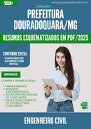 Resumos Esquematizados para Concurso Engenheiro Civil da Prefeitura Douradoquara Mg 2025 - Conteúdo de Acordo com Edital