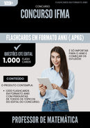 Flashcards para Concurso Professor De Matematica Ifma 2025 - 1000 Flashcards de Acordo com Edital