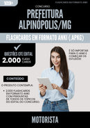 Flashcards para Concurso Motorista da Prefeitura Alpinopolis Mg 2025 - 2000 Flashcards de Acordo com Edital