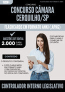 Flashcards para Concurso Controlador Interno Legislativo Camara da Prefeitura Cerquilho Sp 2025 - 2000 Flashcards de Acordo com Edital
