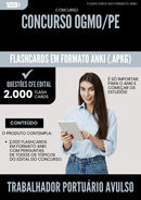 Flashcards para Concurso Trabalhador Portuario Avulso da Prefeitura Estiva Ogmo Pe 2025 - 2000 Flashcards de Acordo com Edital