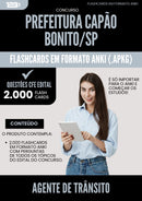 Flashcards para Concurso Agente De Transito Capao da Prefeitura Bonito Sp 2025 - 2000 Flashcards de Acordo com Edital