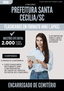 Flashcards para Concurso Encarregado De Cemiterio da Prefeitura Santa Cecilia Sc 2025 - 2000 Flashcards de Acordo com Edital