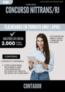 Flashcards para Concurso Contador Nittrans Rj 2025 - 2000 Flashcards de Acordo com Edital