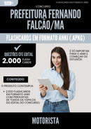 Flashcards para Concurso Motorista da Prefeitura Fernando Falcao Ma 2025 - 2000 Flashcards de Acordo com Edital