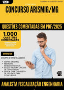 1000 Questões Comentadas para Concurso Analista Fiscalizacao Engenharia Sanitaria Arismig Mg 2025 - 1000 Questões