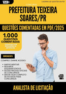 1000 Questões Comentadas para Concurso Analista De Licitacao da Prefeitura Teixeira Soares Pr 2025 - 1000 Questões