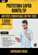 1000 Questões Comentadas para Concurso Advogado Creas Capao da Prefeitura Bonito Sp 2025 - 1000 Questões