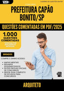 1000 Questões Comentadas para Concurso Arquiteto Capao da Prefeitura Bonito Sp 2025 - 1000 Questões