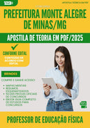 Apostila Teórica para Concurso Professor De Educacao Fisica Monte da Prefeitura Alegre De Minas Mg 2025 - Conteúdo de Acordo com Edital