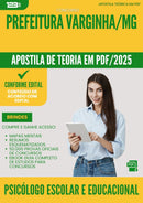 Apostila Teórica para Concurso Psicologo Escolar E Educacional da Prefeitura Varginha Mg 2025 - Conteúdo de Acordo com Edital