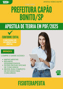 Apostila Teórica para Concurso Fisioterapeuta Capao da Prefeitura Bonito Sp 2025 - Conteúdo de Acordo com Edital