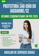 Resumos Esquematizados para Concurso Auxiliar De Servicos Gerais Sao Joao Do da Prefeitura Jaguaribe Ce 2025 - Conteúdo de Acordo com Edital