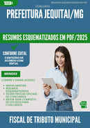 Resumos Esquematizados para Concurso Fiscal De Tributo Municipal da Prefeitura Jequitai Mg 2025 - Conteúdo de Acordo com Edital
