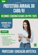 Resumos Esquematizados para Concurso Professor I Educacao Artistica da Prefeitura Arraial Do Cabo Rj 2025 - Conteúdo de Acordo com Edital