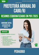 Resumos Esquematizados para Concurso Pedagogo da Prefeitura Arraial Do Cabo Rj 2025 - Conteúdo de Acordo com Edital