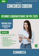 Resumos Esquematizados para Concurso Economista Codern 2025 - Conteúdo de Acordo com Edital