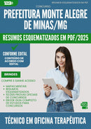 Resumos Esquematizados para Concurso Tecnico Em Oficina Terapeutica Monte da Prefeitura Alegre De Minas Mg 2025 - Conteúdo de Acordo com Edital