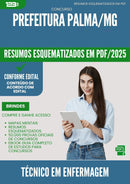 Resumos Esquematizados para Concurso Tecnico Em Enfermagem da Prefeitura Palma Mg 2025 - Conteúdo de Acordo com Edital